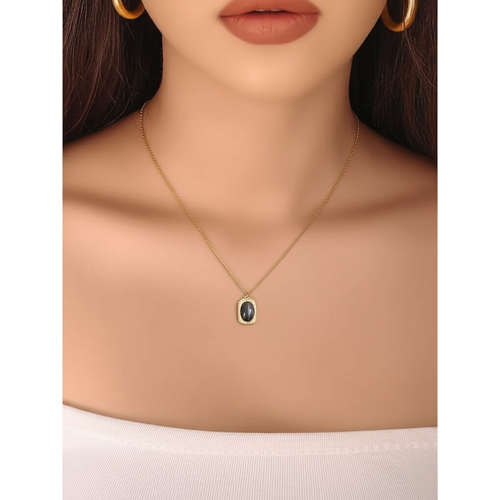 Collier Obsidian