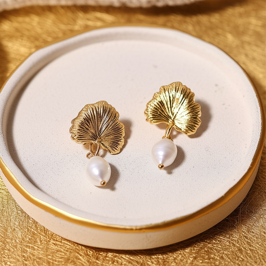 Boucles d'oreilles Opaline