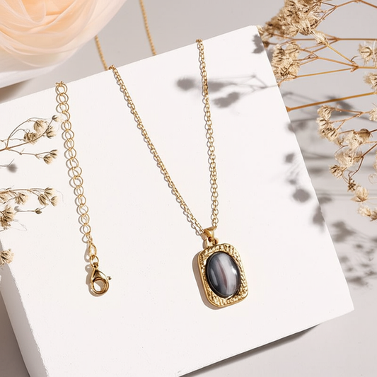 Collier Obsidian